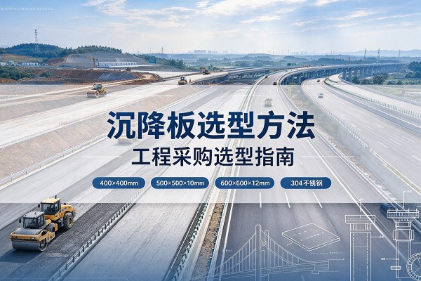 贡山沉降板选择方法